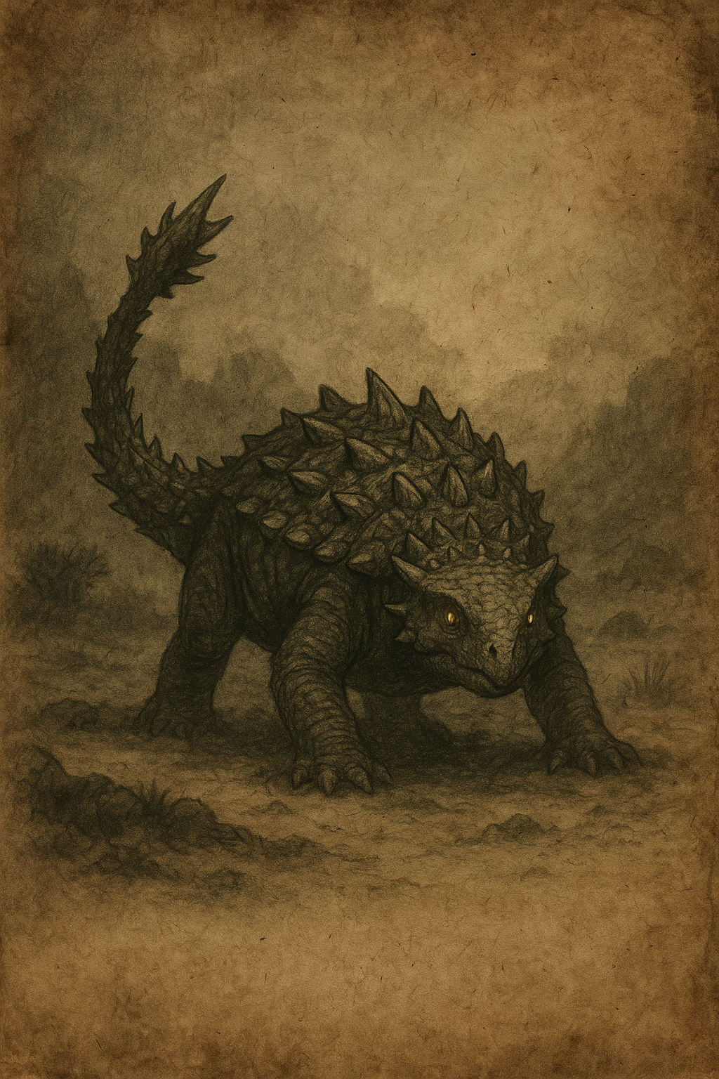 Ankylosaur of Katsuro Desert